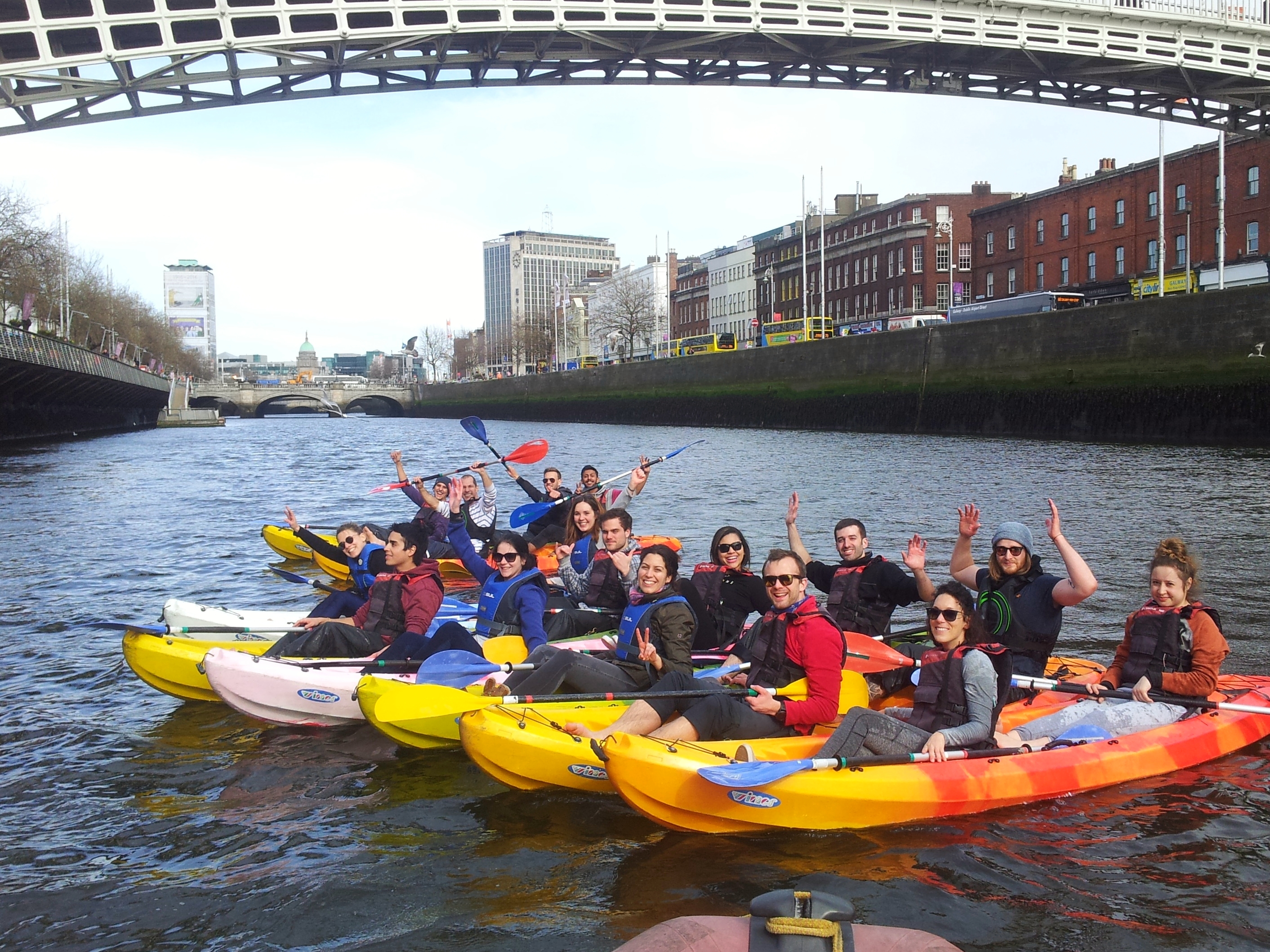 Image for Kayaking tour on the Liffey (up to 10 people)