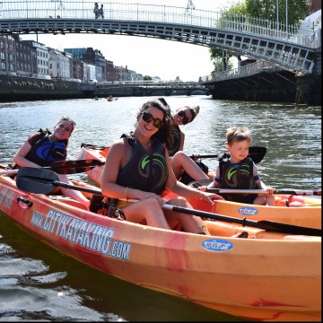 Image for Family Kayaking Experience for 2 Adults and 2 kids